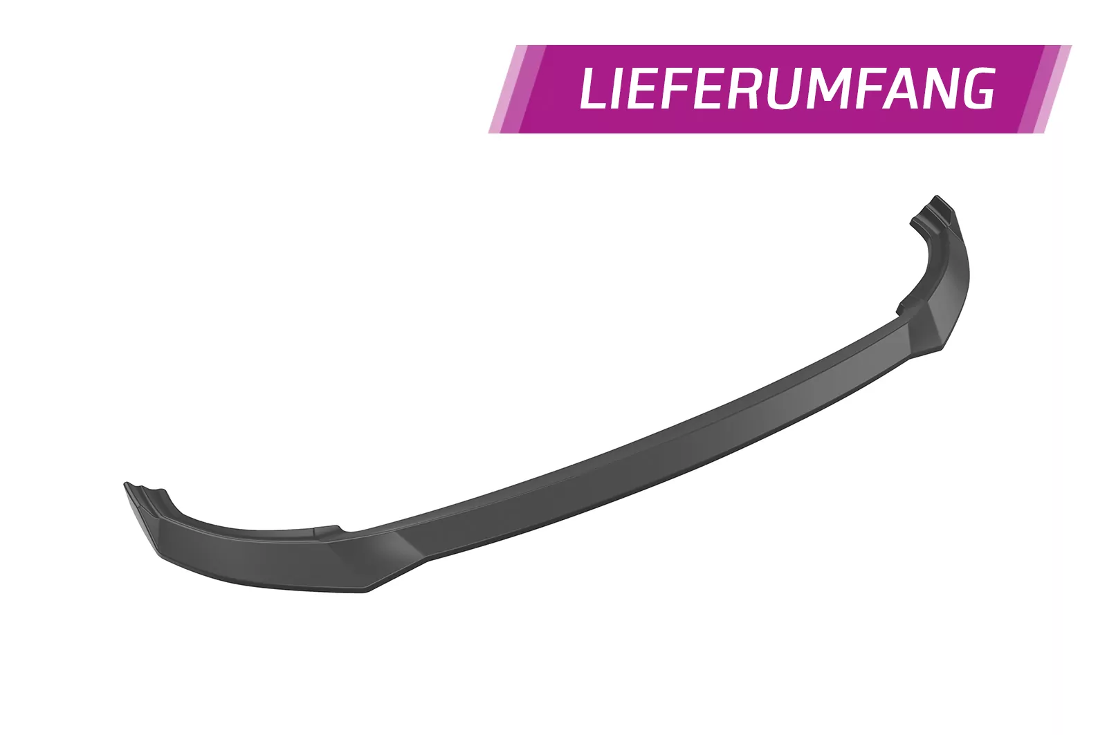 Cup-Spoilerlippe mit ABE für Hyundai Ioniq 5 CSL750 Schwarz Strukturiert