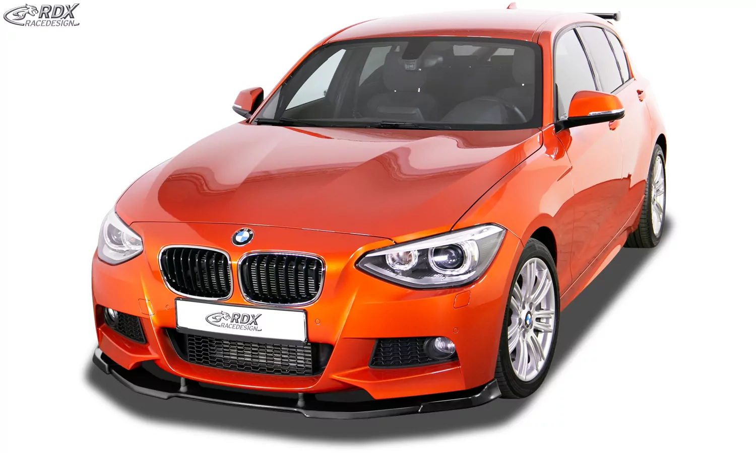 RDX Frontspoiler VARIO-X für BMW 1er F20 / F21 2011-2015 (M-Paket bzw. M-Technik Frontstoßstange) Frontlippe Front Ansatz Vorne Spoilerlippe