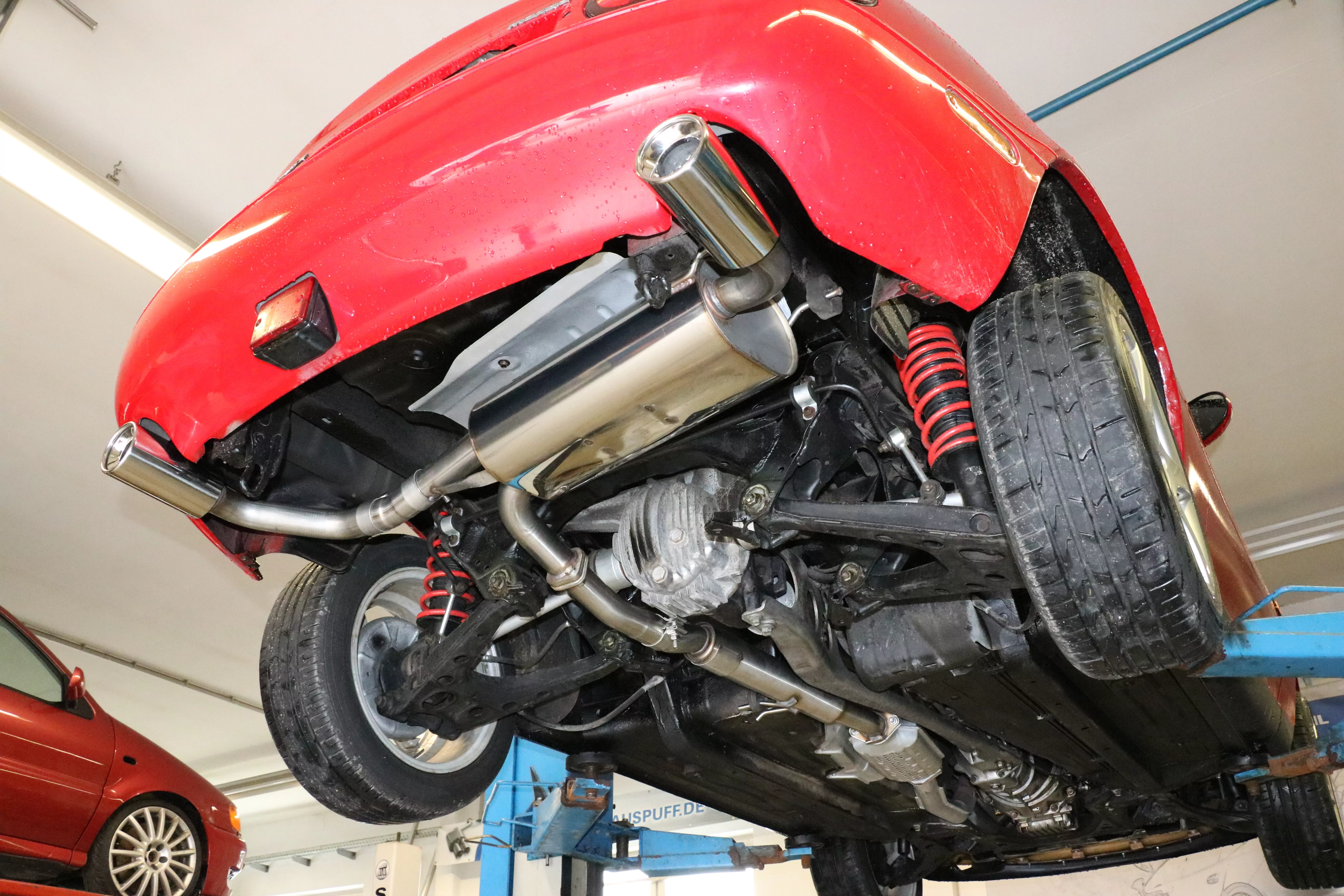 Mazda MX5 Typ NA  Endschalldämpfer Ausgang rechts/links - 1x90 Typ 13 rechts/links