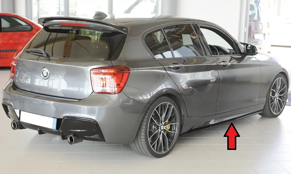 Rieger Seitenschwelleransatz für BMW 1er F20  (1K4) | Lim. / 4-tür. 09.11-03.2015 (bis Facelift) nur für M-Paket-Schweller