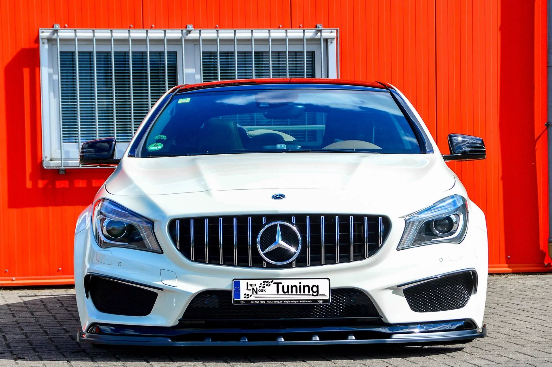 Cuplippe Spoilerlippe  mit Wing ABS Mercedes CLA AMG-Line C117