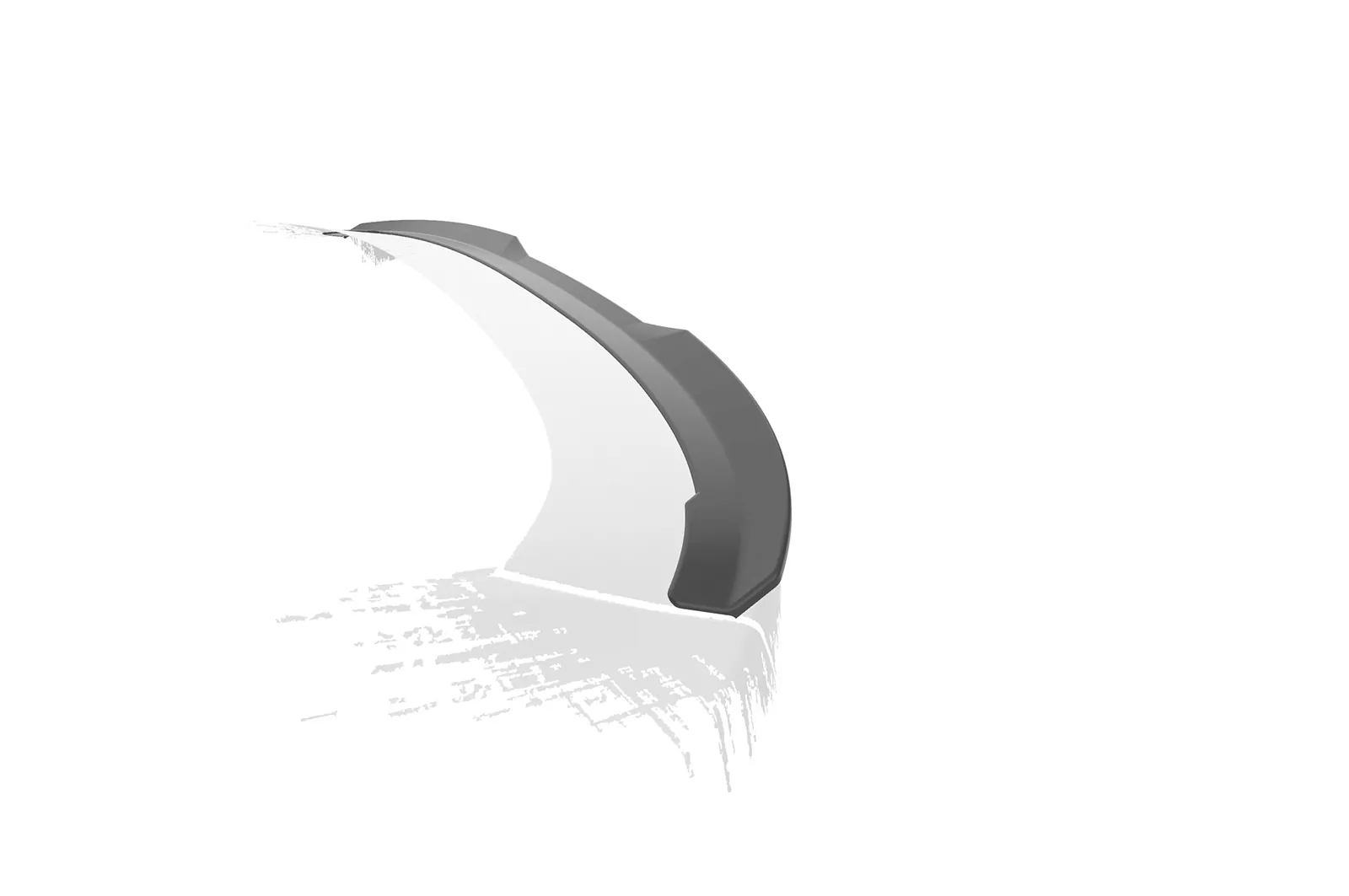 Heckflügel mit ABE für BMW 6er G32 Gran Turismo HF935 Schwarz Strukturiert