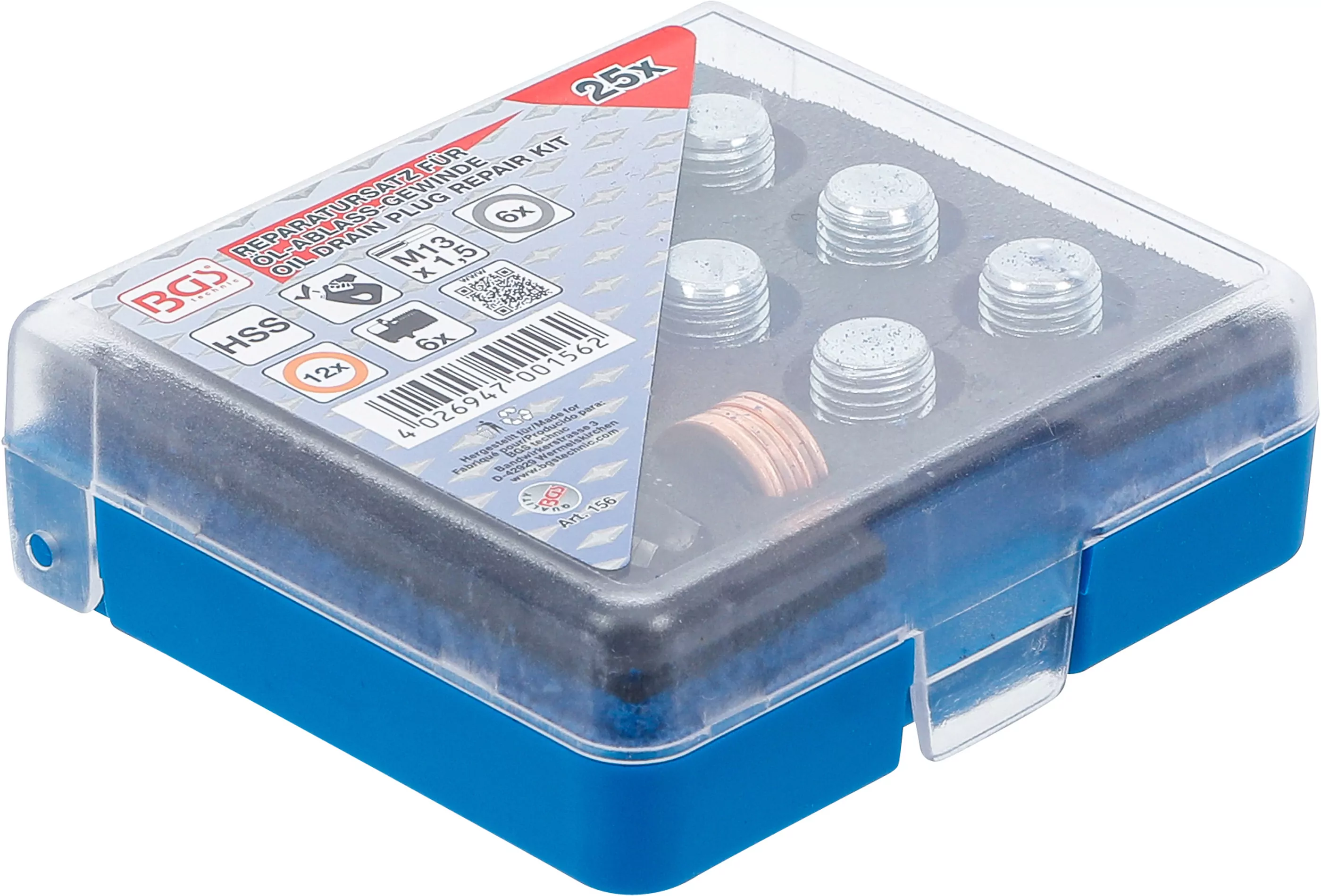 Reparatursatz für Öl-Ablass-Gewinde | M13 x 1,5 mm