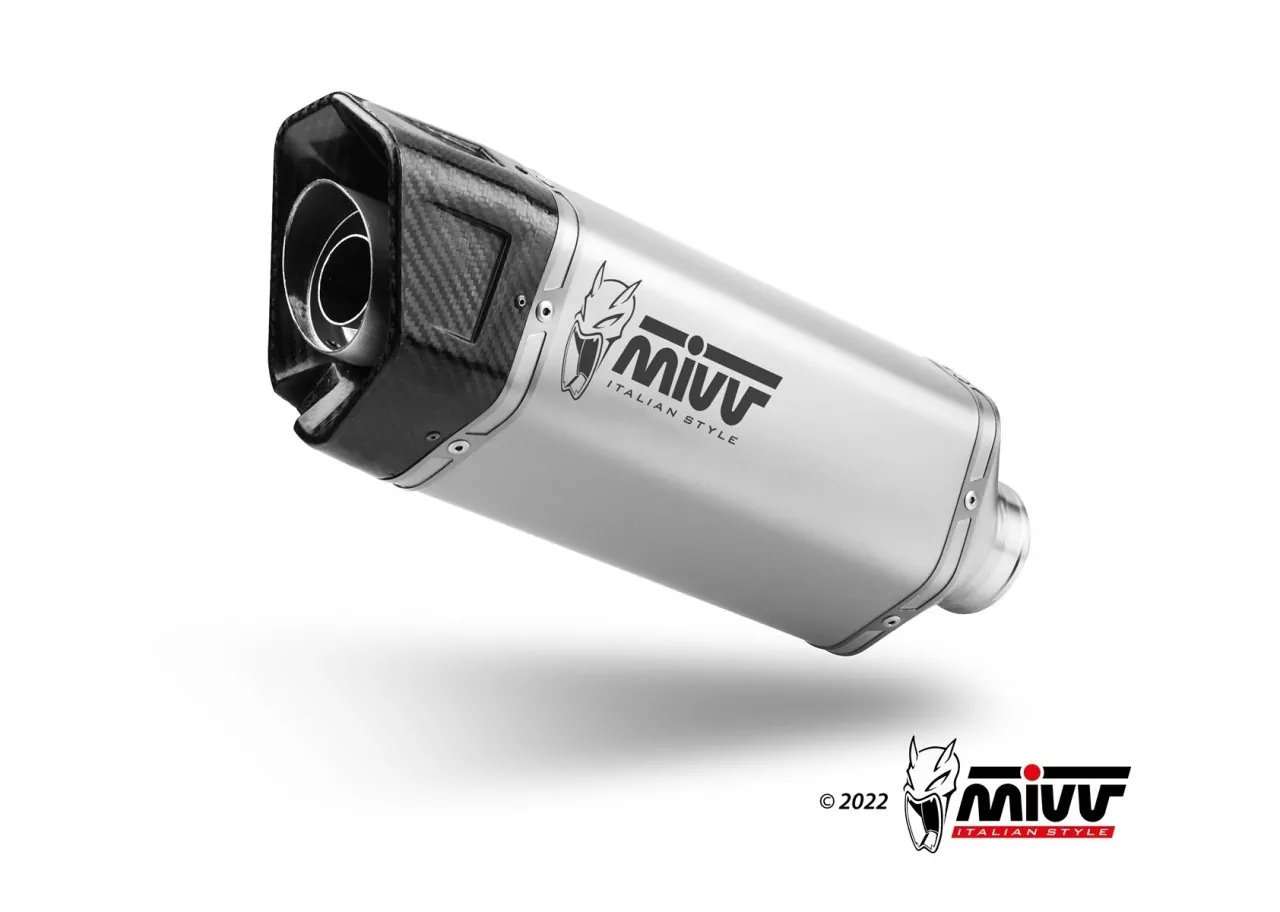 MIVV SR-1 Edelstahl HONDA CB 750 HORNET 2023-2024