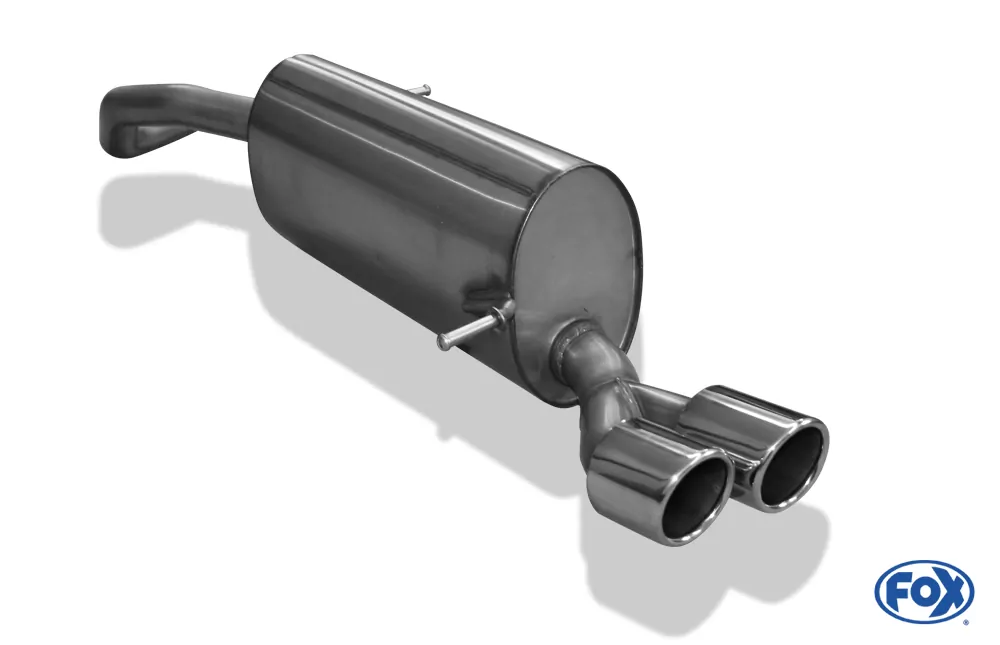 Audi A1 Kompakt/ A1 Sportback  Endschalldämpfer - 2x90 Typ 16