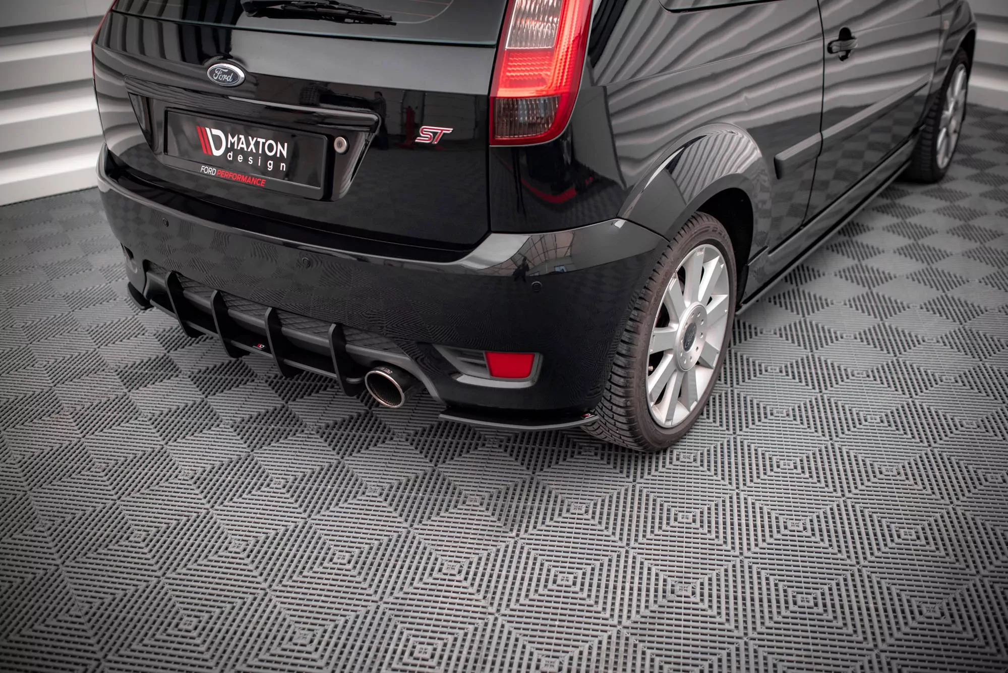 Street Pro Heck Ansatz Flaps Diffusor Für Ford Fiesta ST Mk6