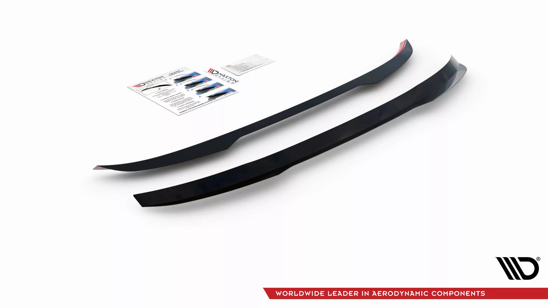 Spoiler CAP Für Honda Civic Tourer Mk9 Schwarz Hochglanz