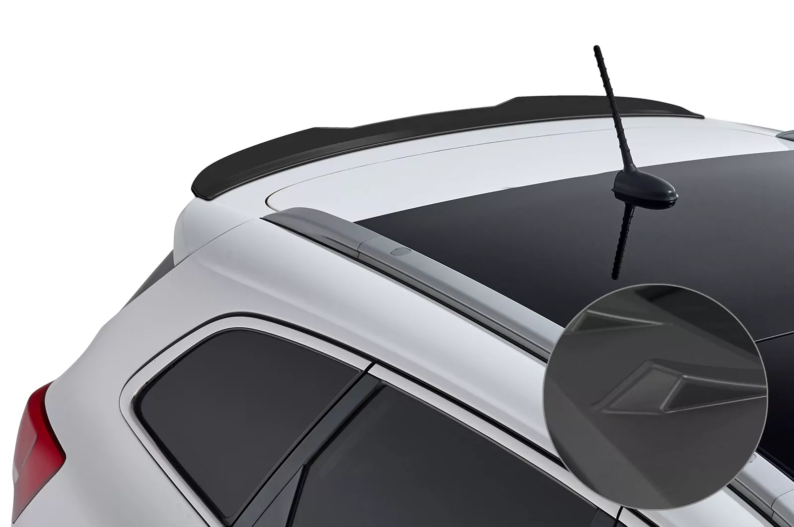 Heckflügel mit ABE für KIA Ceed (JD) SW Lackierfreundlich (schwarz matt)