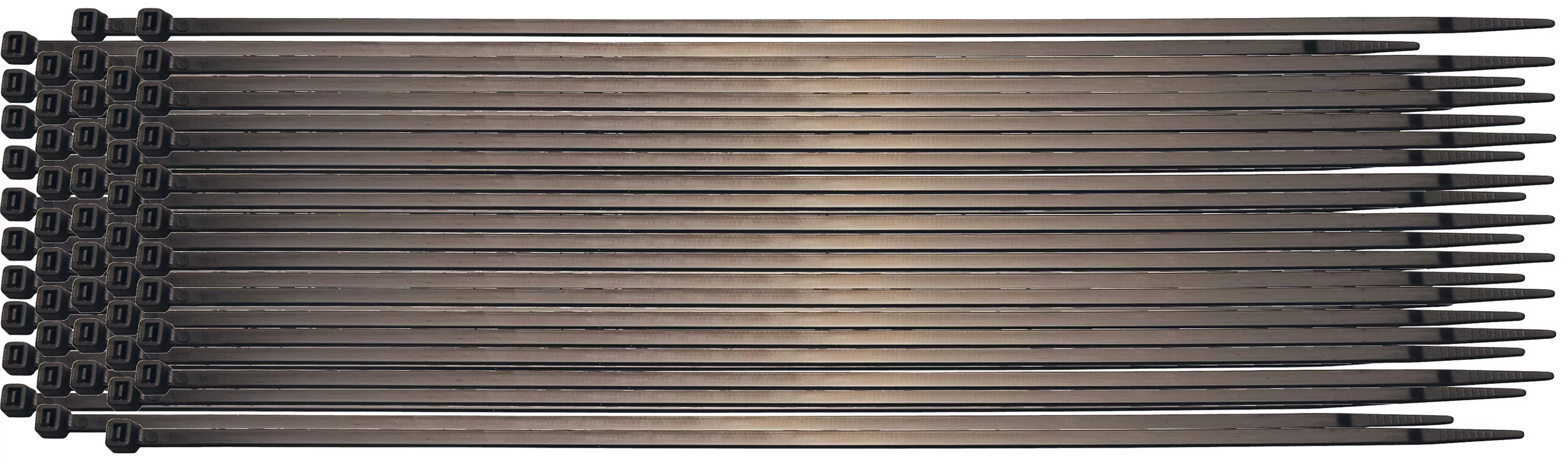 Kabelbinder-Sortiment | schwarz | 4,5 x 350 mm | 50-tlg.