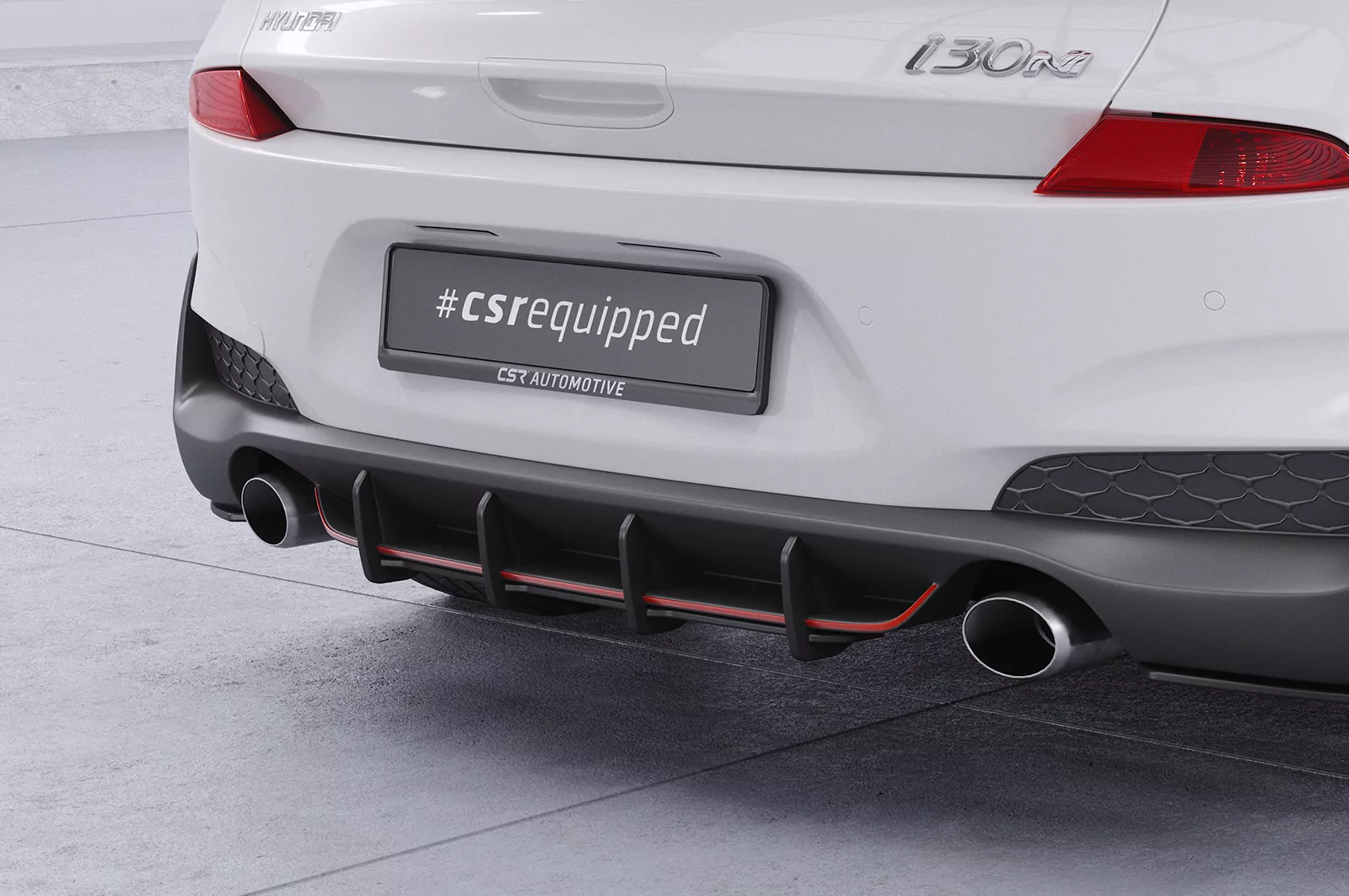 Racing Diffusor / Heckansatz für Hyundai I30 N (PD) HA331