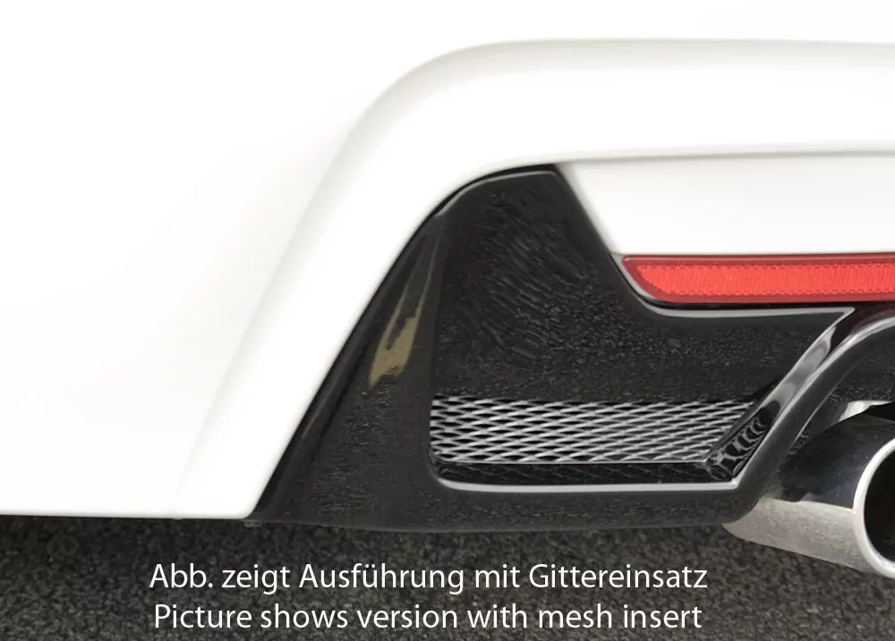 Rieger Heckeinsatz für BMW 4er F36  (3C) | Gran Coupé (5-tür.) 05.14-06.15 (bis Facelift) nur für M-Paket-Heckschürze