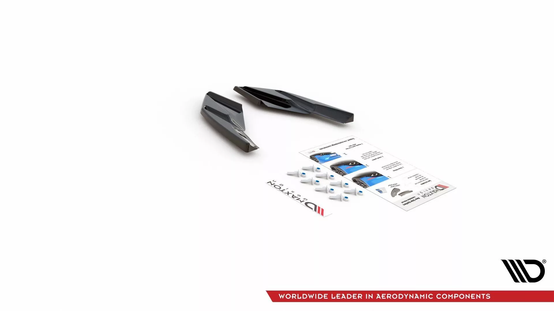 Heck Ansatz Flaps Diffusor Passend Für Diffusor Passend Für VW Golf 8 Schwarz Hochglanz Schwarz Hochglanz