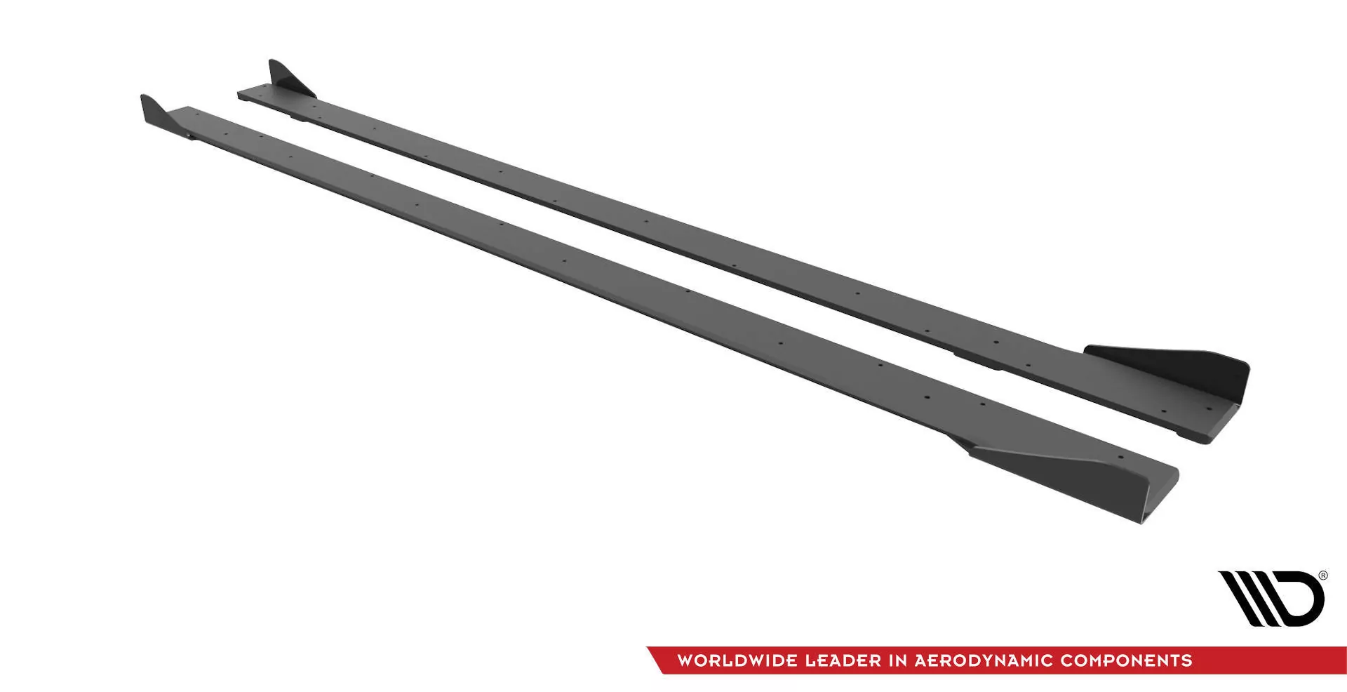 Street Pro Seitenschweller Ansatz Für + Flaps Volkswagen Golf R Mk7 Schwarz Hochglanz