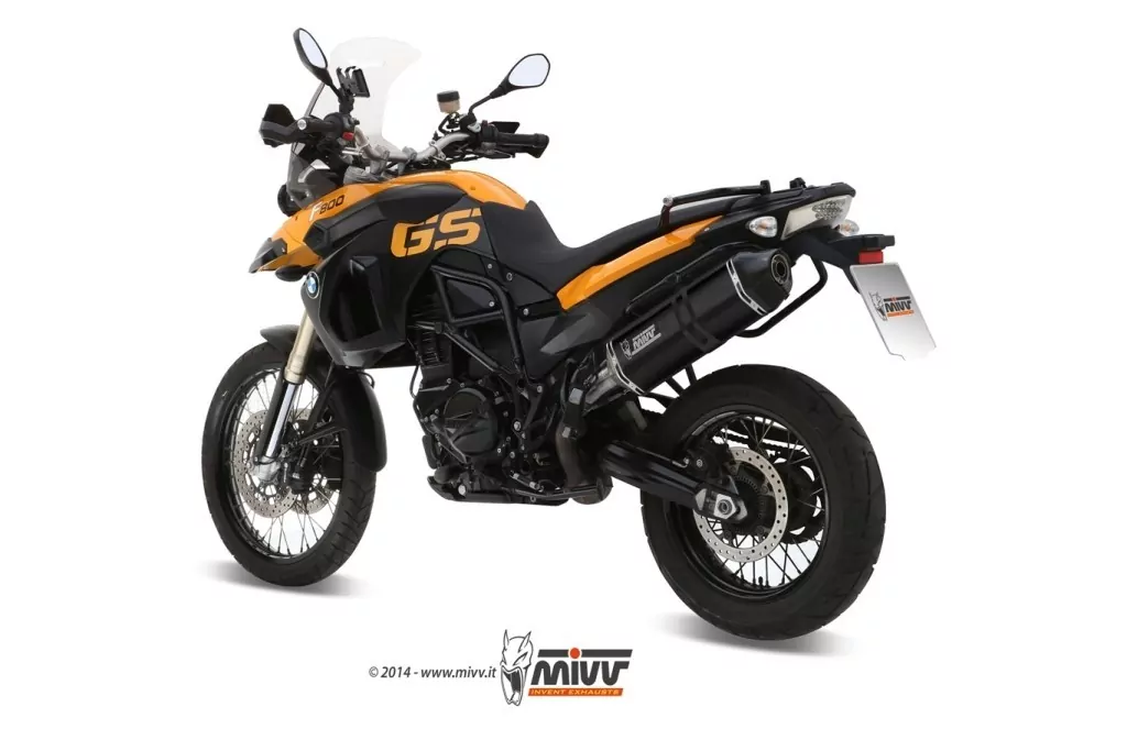 MIVV Speed Edge Edelstahl Schwarz BMW F 650 GS ´08/12 - F 800 GS ´08/16
