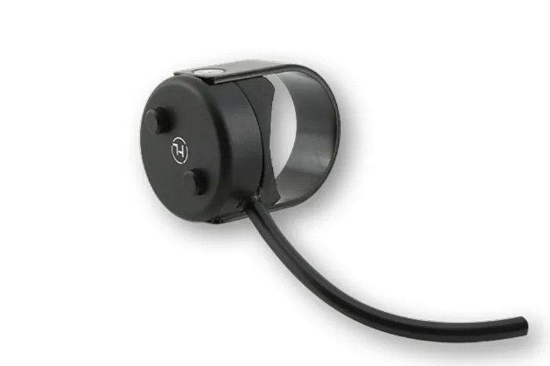 HIGHSIDER pro Classic Push Button Black For 7/8 And 1 Inch Handlebars
