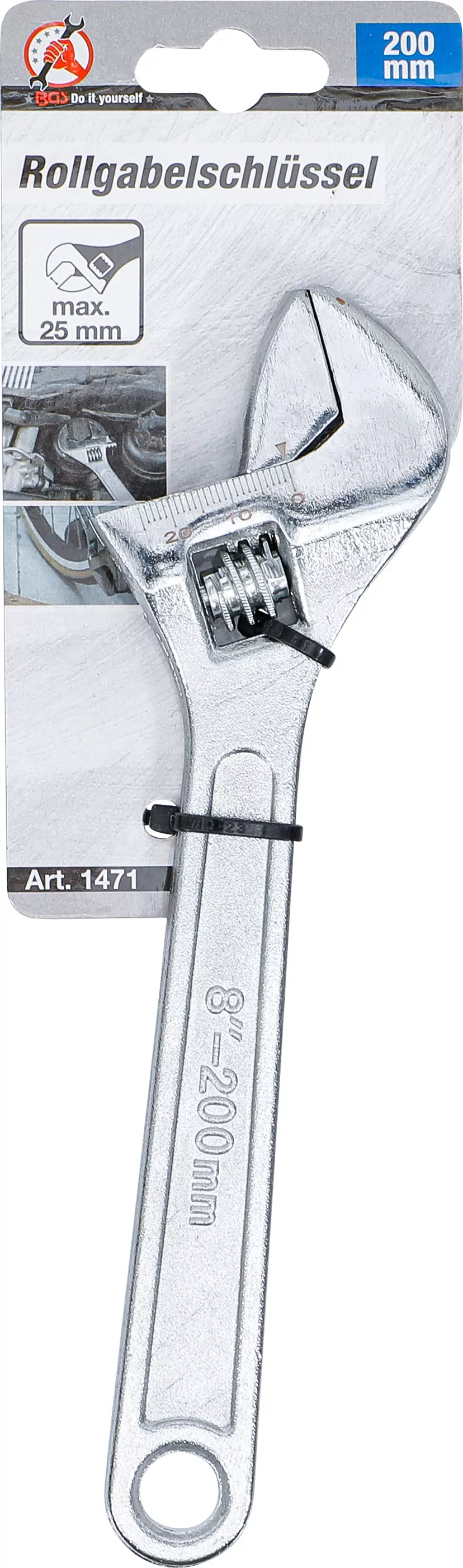 Rollgabelschlüssel | 200 mm | 25 mm