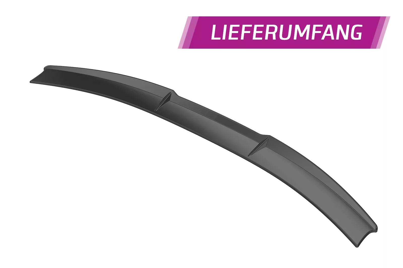 Heckflügel mit ABE für Subaru BRZ (Facelift) HF897 Schwarz Strukturiert