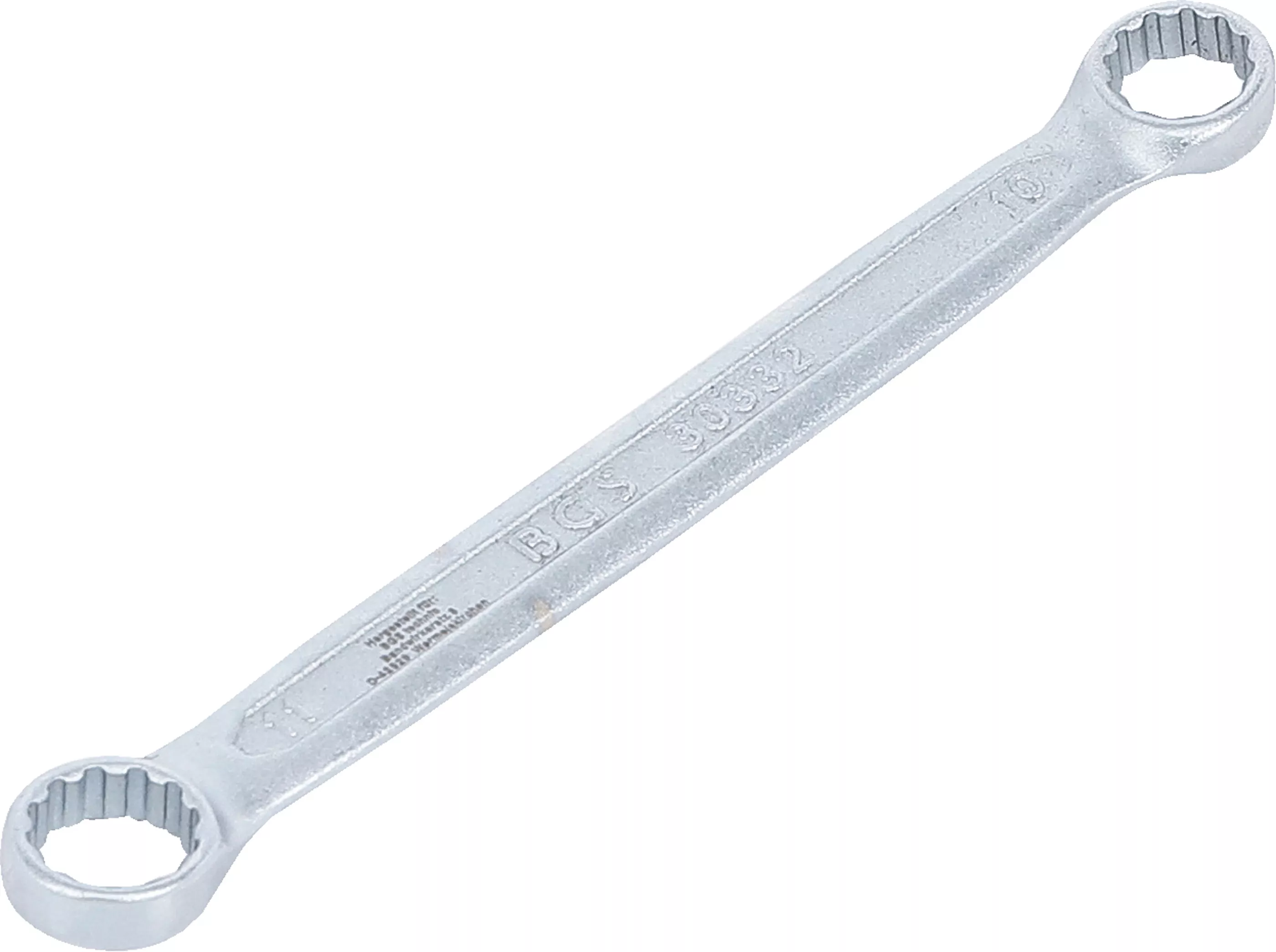 Doppel-Ringschlüssel | extra flach | SW 10 x 11 mm