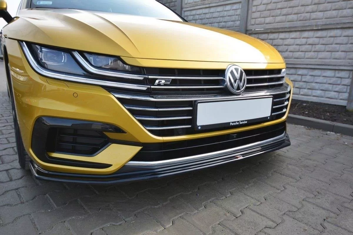 Front Ansatz Passend Für V.1 Passend Für VW ARTEON Schwarz Hochglanz Schwarz Hochglanz
