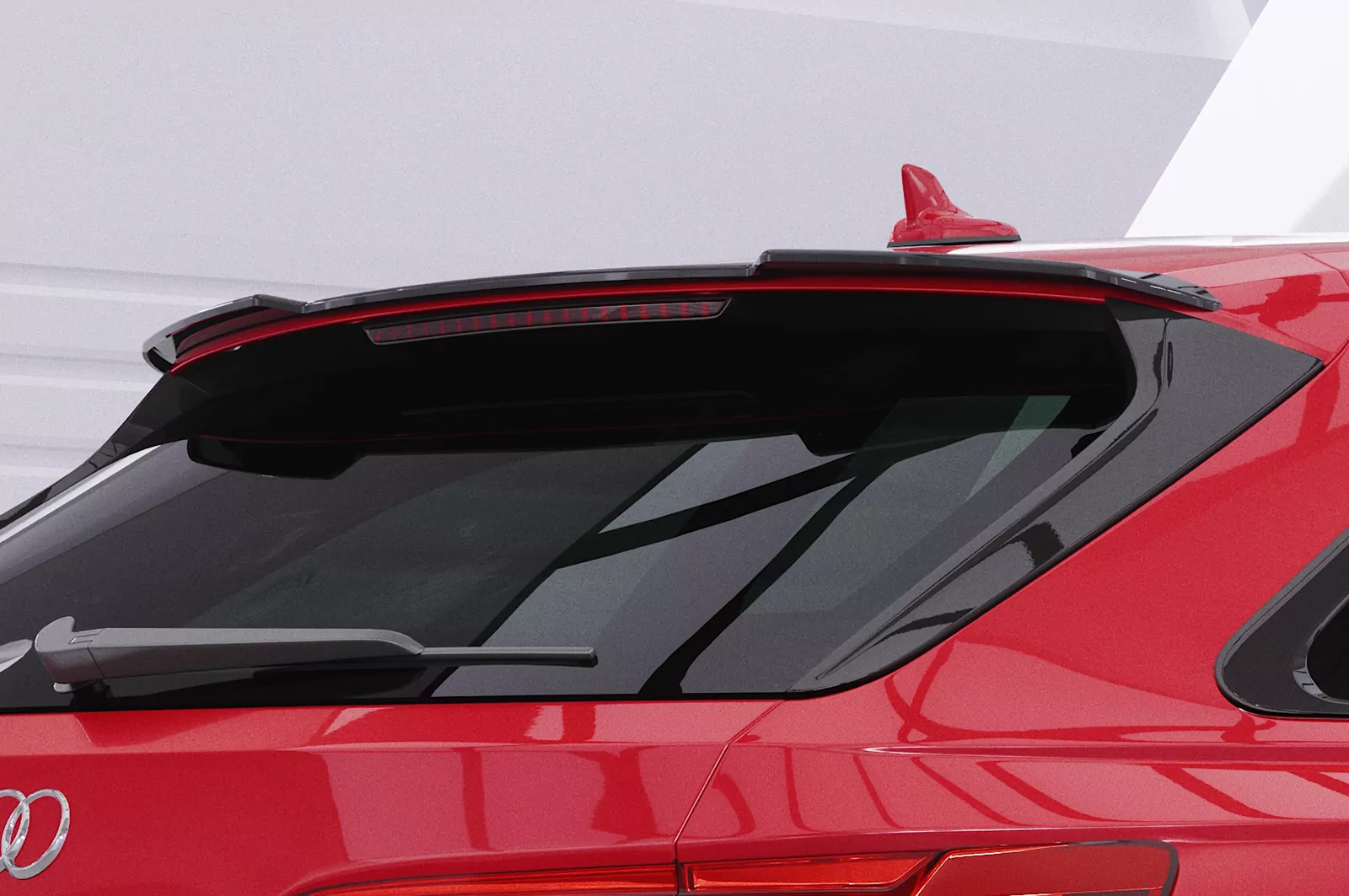 Heckflügel mit ABE für Audi A6 C8 (Typ 4K/F2) Avant HF826 Schwarz Strukturiert