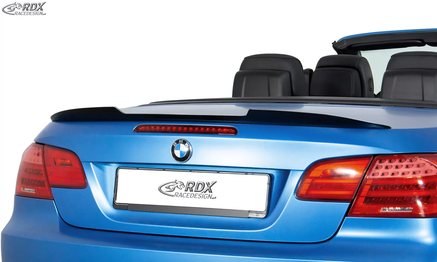 RDX Hecklippe für BMW 3er E93 Cabrio Heckklappenspoiler Heckspoiler Lippe Heckspoilerlippe