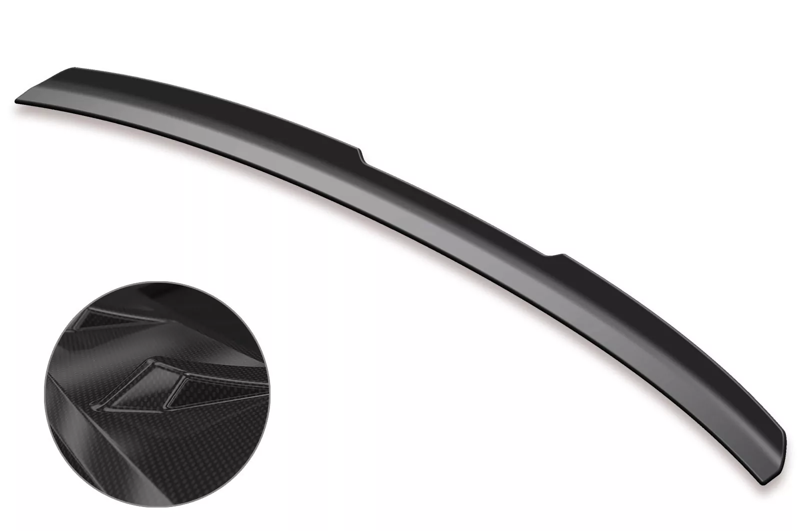 Heckflügel mit ABE für VW ID.3 HF620-C Carbon Look Hochglanz