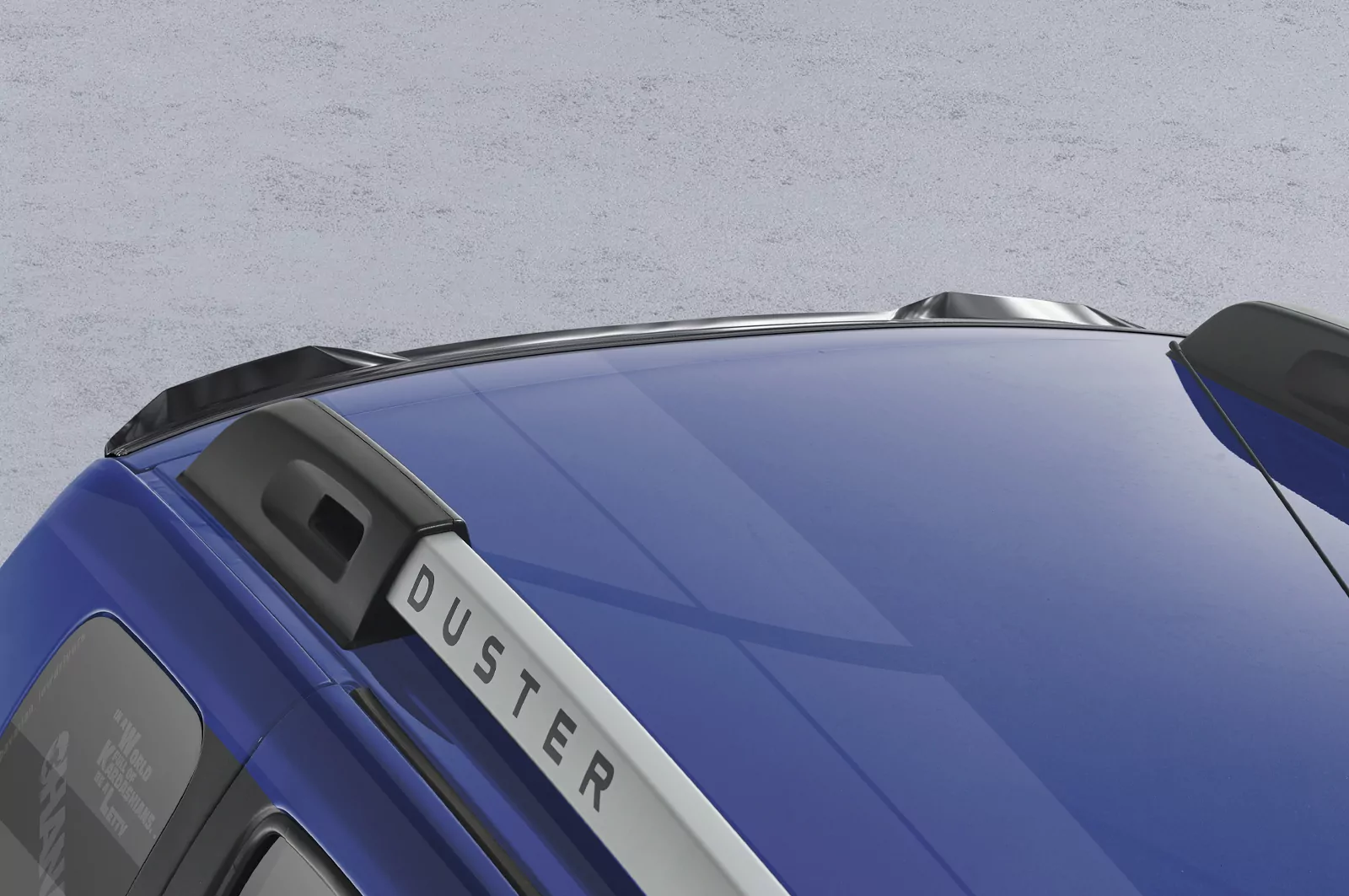 Heckflügel mit ABE für Dacia Duster (1. Gen) HF864 Schwarz Strukturiert