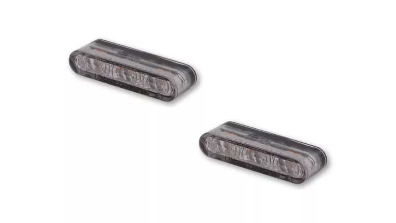 HIGHSIDER pro Star-MX1 Pro Module LED TailLight/Indicator Black/Smoke 3in1, E-Approved (Pair)