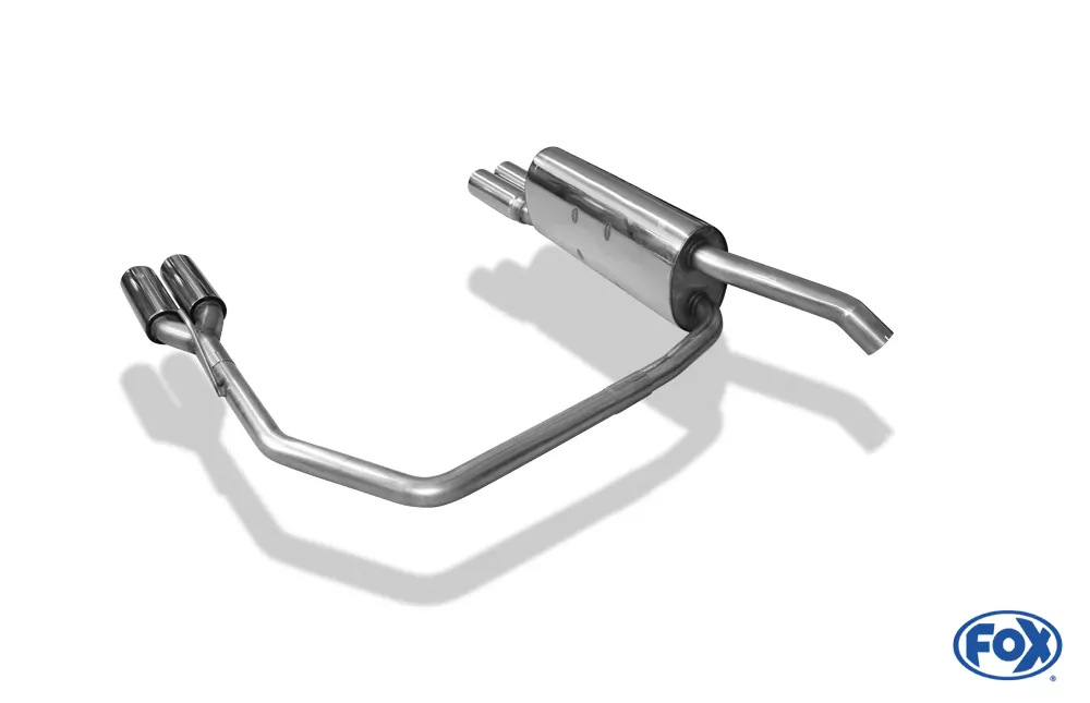 Fiat Bravo 198  Endschalldämpfer Ausgang rechts/links - 2x76 Typ 13 rechts/links