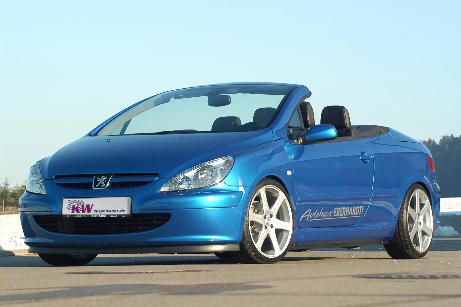 KW Gewindefahrwerk V1 inox PEUGEOT 307 CC (3_, 3B) 03/2003-06/2009