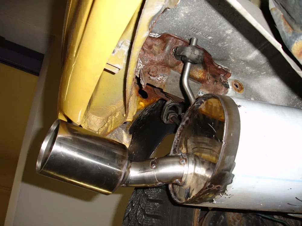 Renault Megane I - Typ DA Coach  Endschalldämpfer Ausgang rechts/links  - 1x90 Typ 13 rechts/links