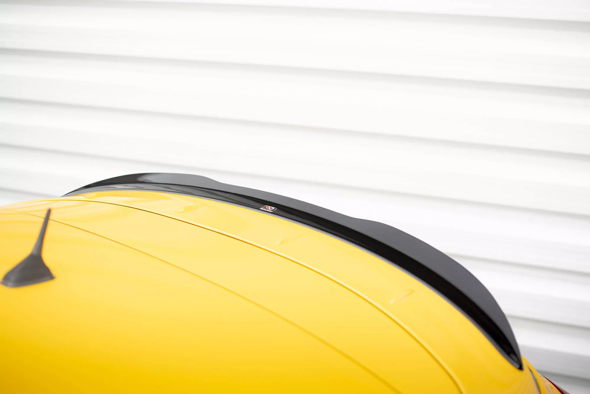 Spoiler CAP Passend Für Passend Für RENAULT MEGANE MK3 RS Trophy Schwarz Hochglanz Schwarz Hochglanz