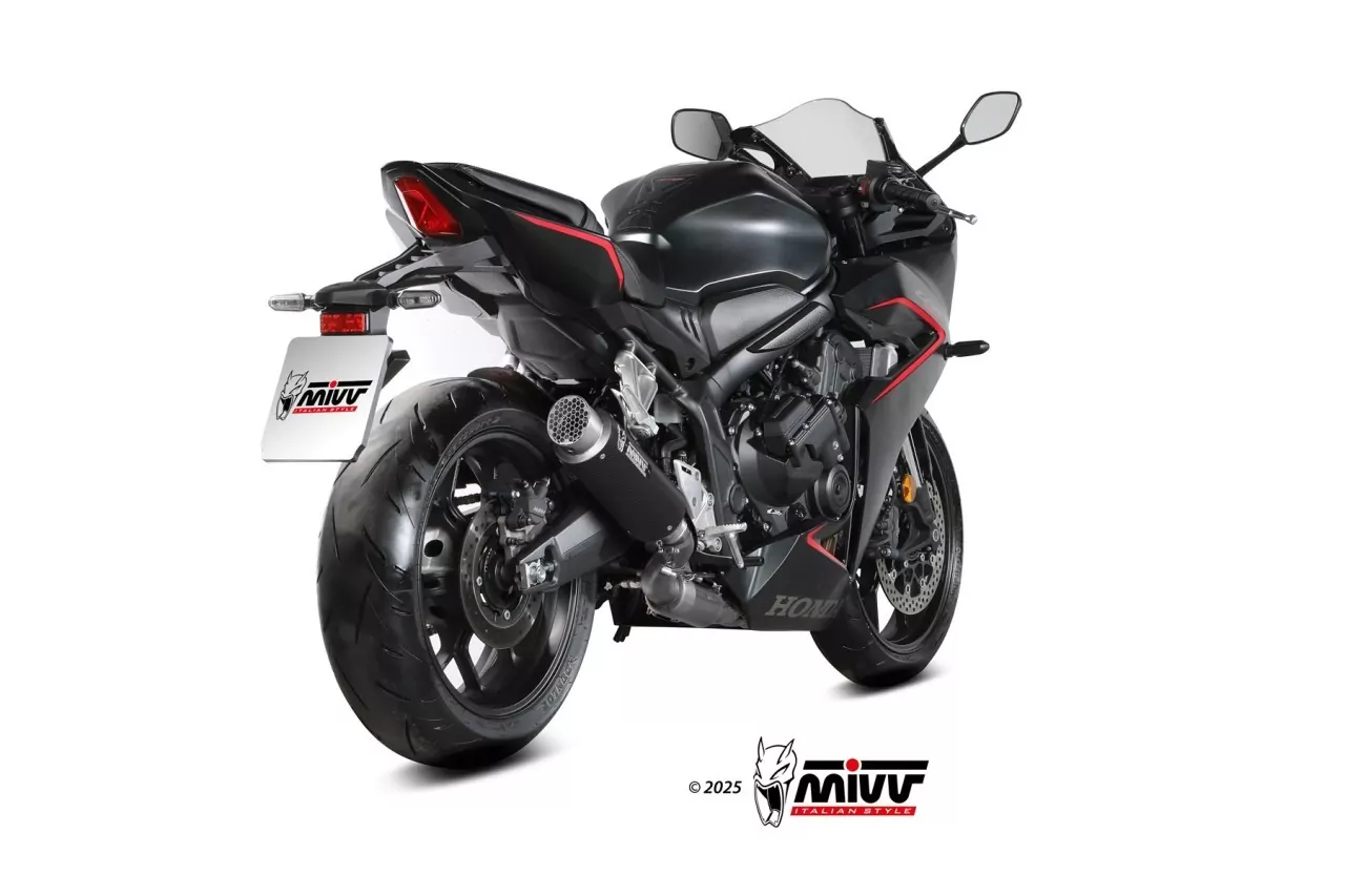 MIVV Komplettanlage Mit Kat GP-Pro Carbon HONDA CBR 650 R 24-26