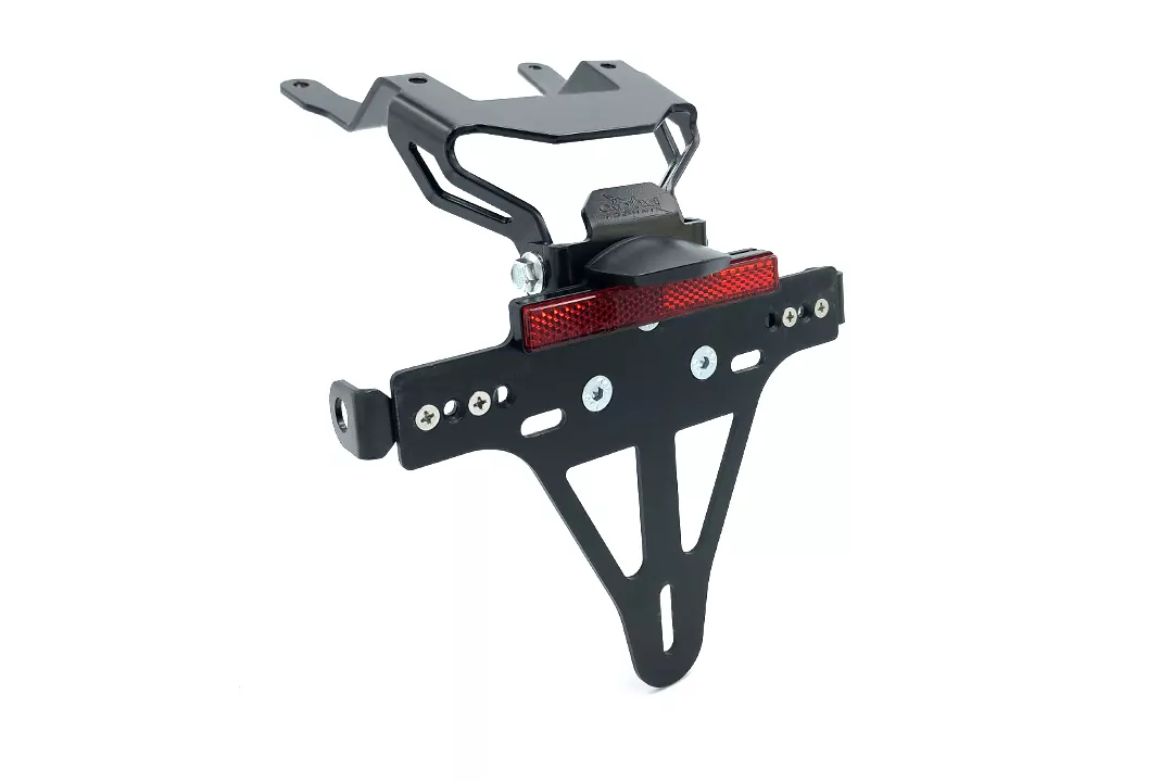 alpha Technik Kennzeichenhalter für KTM 790 Adventure ab Modelljahr 2019 und KTM 890 Adventure ab Modelljahr 2021-