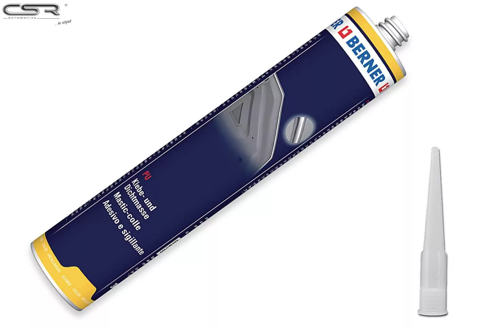 Berner Klebe- und Dichtmasse Karosseriekleber schwarz ZB055