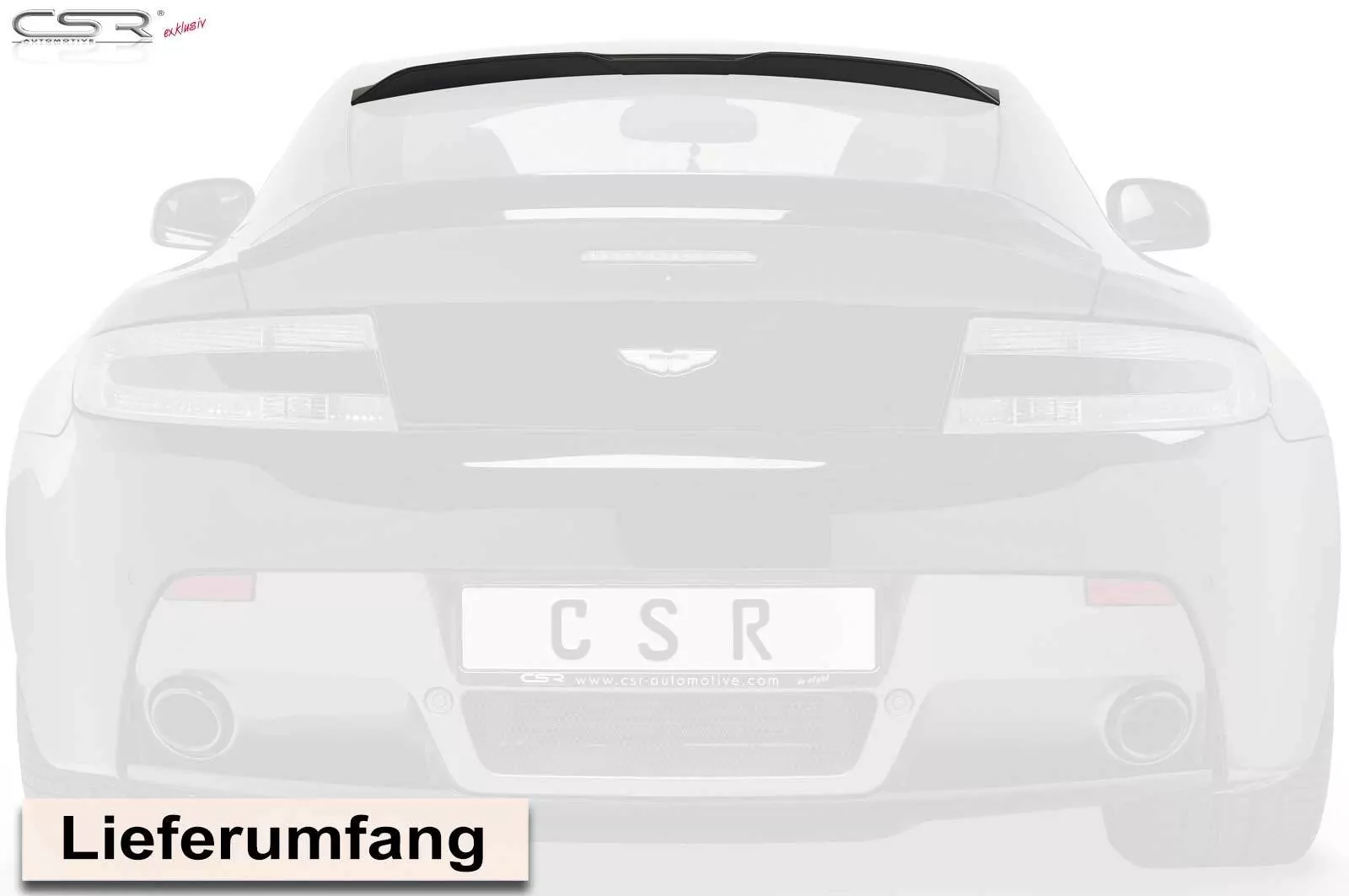 Heckscheibenblende für Aston Martin Vantage Coupé HSB075