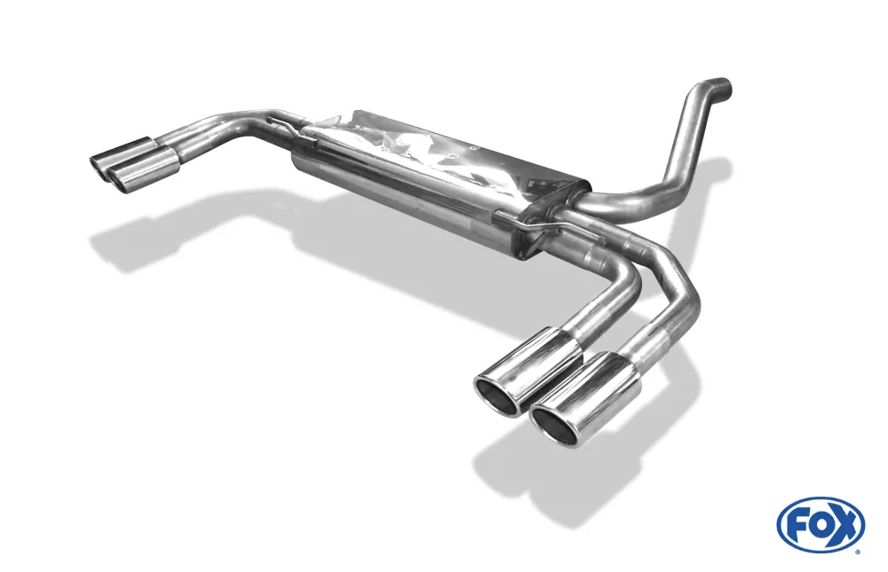 Mercedes Vito/ Viano - W639 (nicht Compact)  Endschalldämpfer quer Ausgang rechts/links - 2x88x74 Typ 32 rechts/links