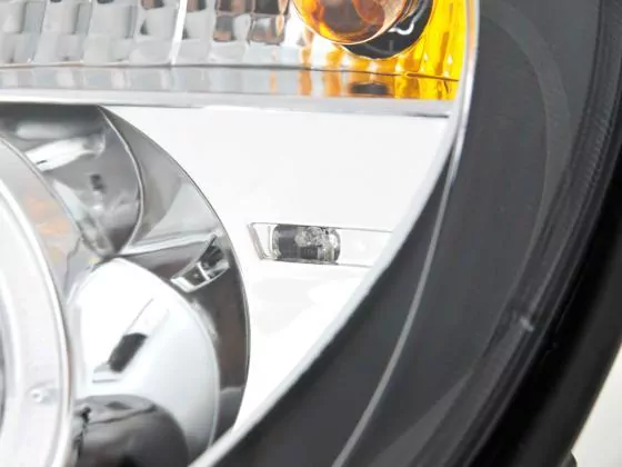 Scheinwerfer Set Mercedes SLK Typ R170  96-02 schwarz