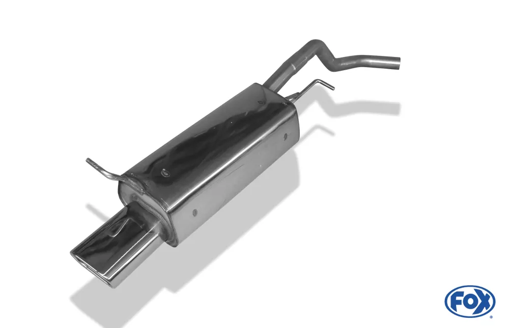 Seat Leon Typ 1M  Endschalldämpfer - 135x80 Typ 53