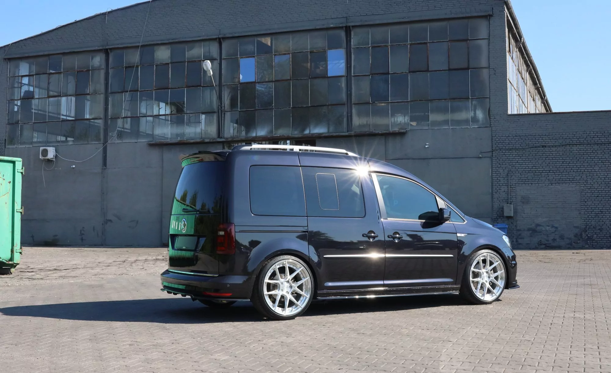 Seitenschweller Ansatz Passend Für Volkswagen Caddy Mk. 4 Schwarz Hochglanz