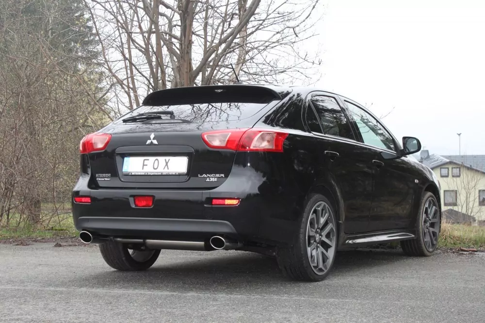 Mitsubishi Lancer CYO Stufenheck/ Sportback Diesel  Endschalldämpfer quer Ausgang rechts/links - 115x85 Typ 32 rechts/links