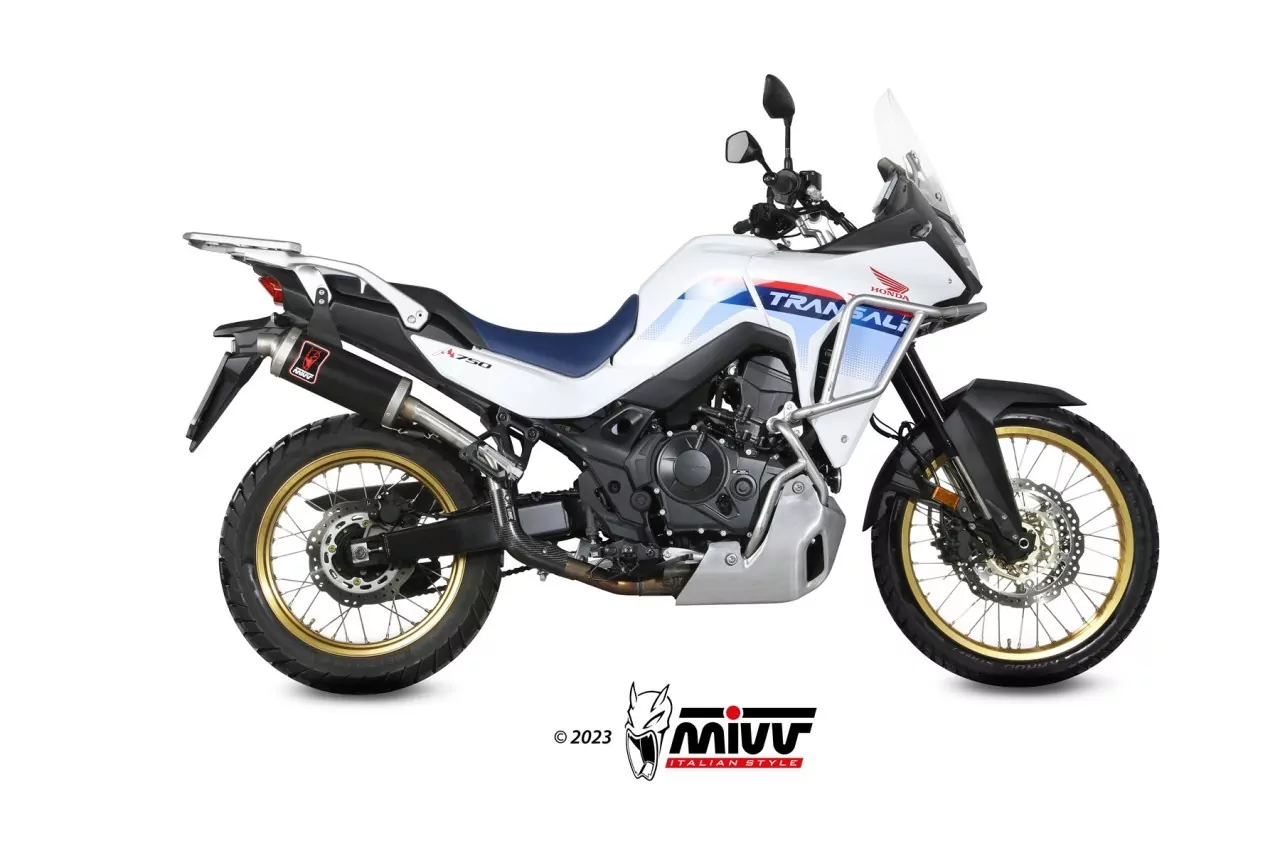MIVV DAKAR Edelstahl Schwarz HONDA XL750 TRANSALP 23-
