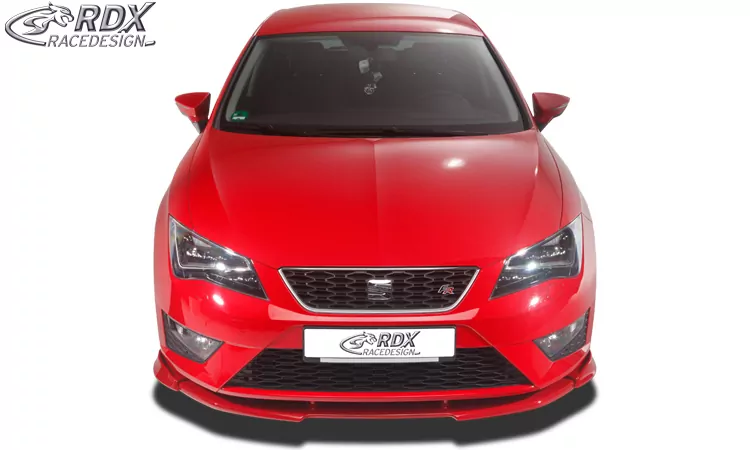 RDX Frontspoiler VARIO-X für SEAT Leon 5F FR + Cupra -2017 (auch SC und ST) Frontlippe Front Ansatz Vorne Spoilerlippe