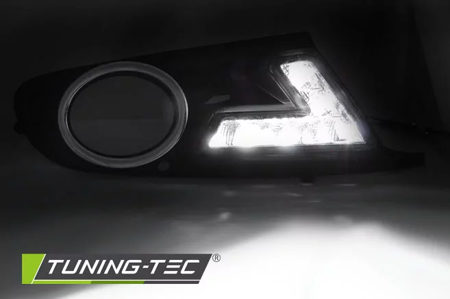 Fog Lights Frame Led Fits Vw Golf 6