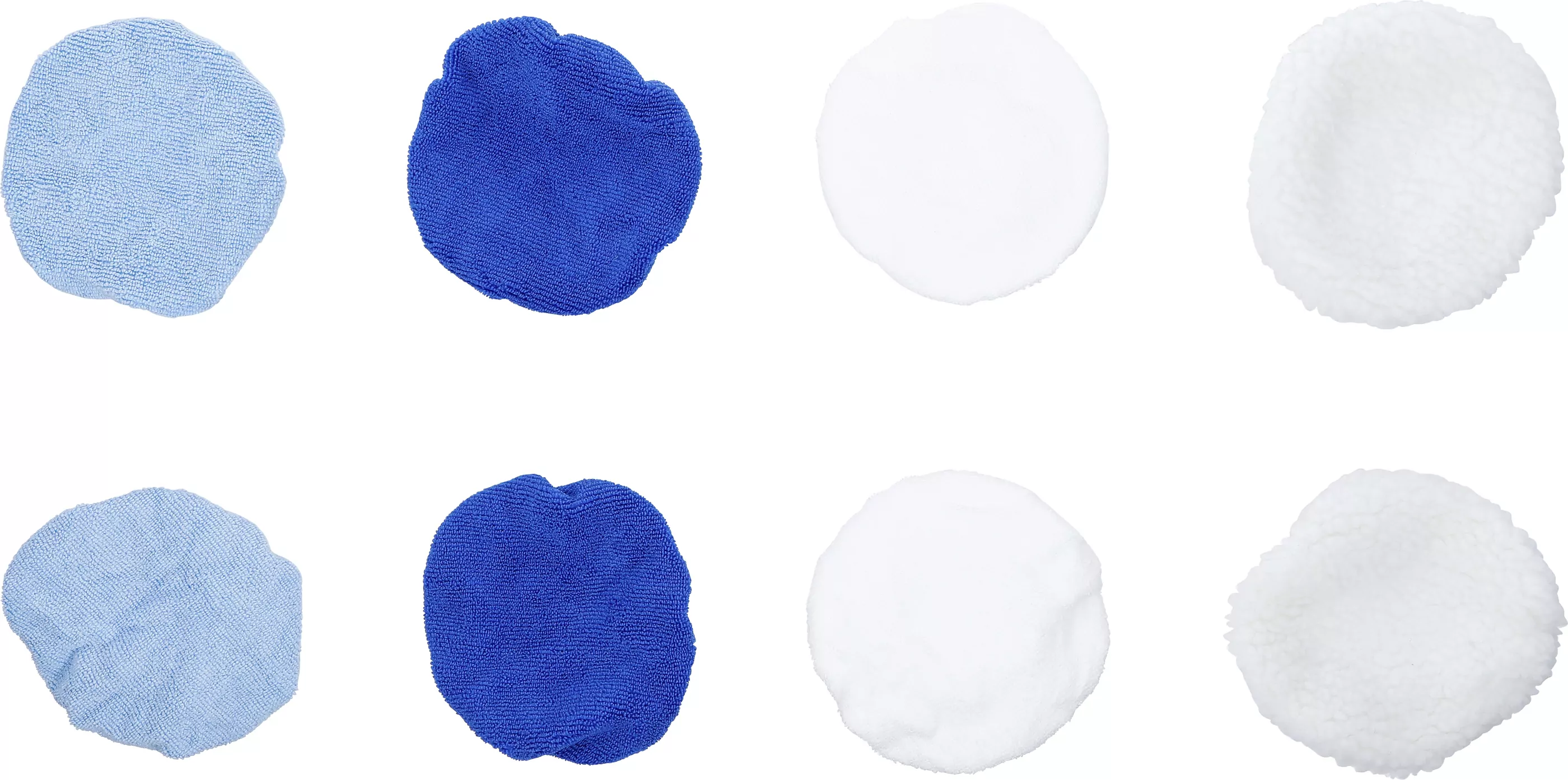 Polierhauben-Satz | Ø 125 mm | 8-tlg.