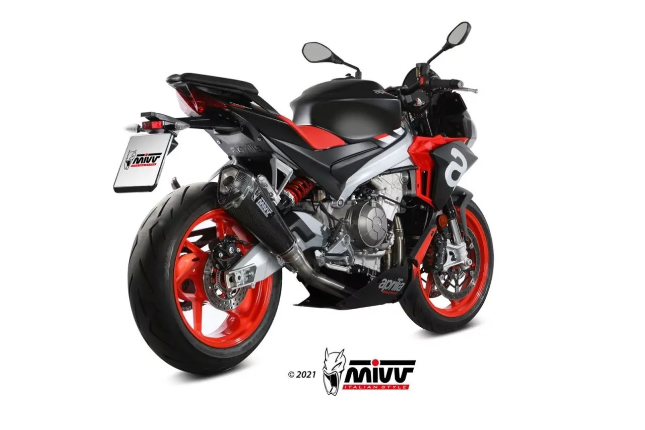 MIVV Komplettanlage Delta Race Carbon2 In 1 APRILIA RS/TUONO 660 20-22
