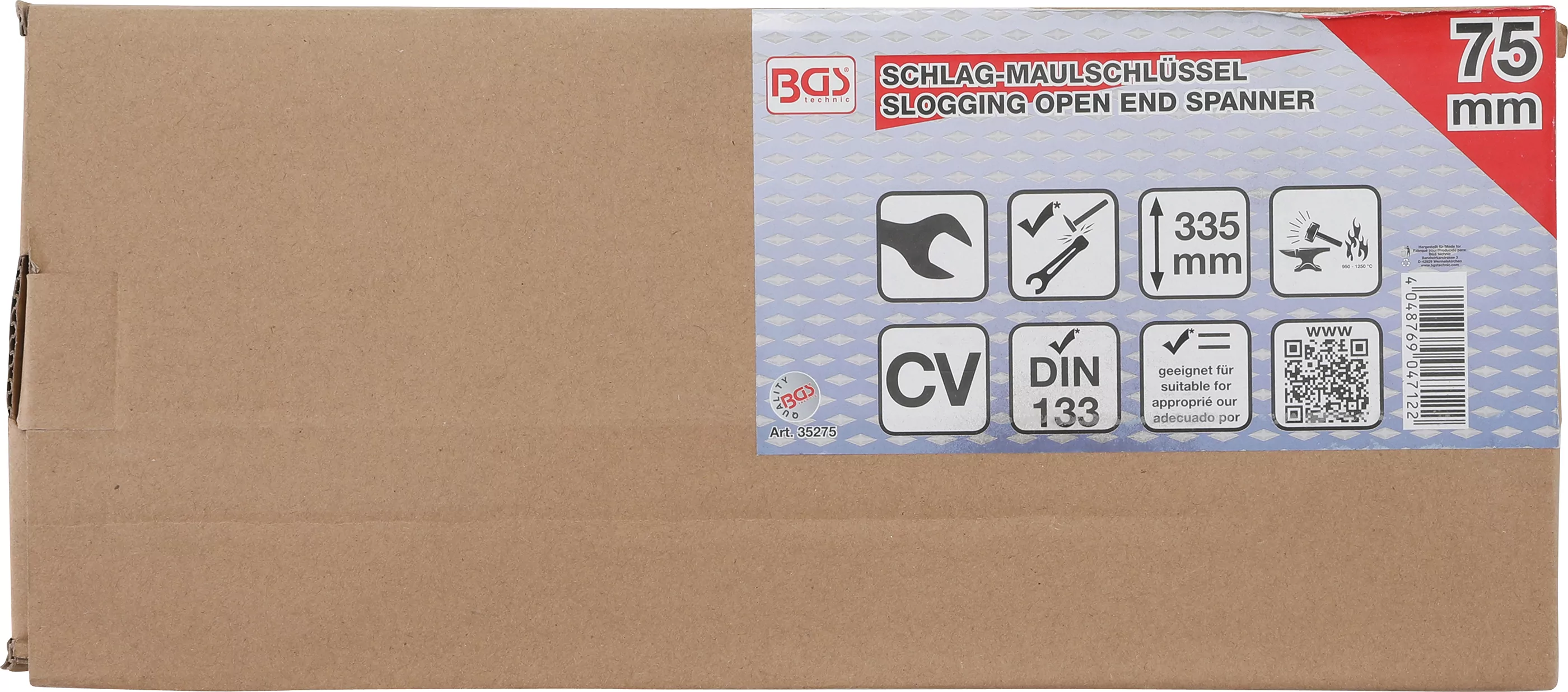 Schlag-Maulschlüssel | SW 75 mm