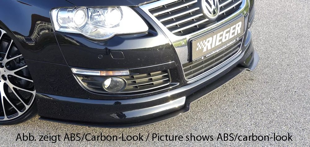 Rieger Spoilerschwert für VW Passat (3C) | Lim. 03.05-07.10 (bis Facelift) für Spoilerlippe 24071