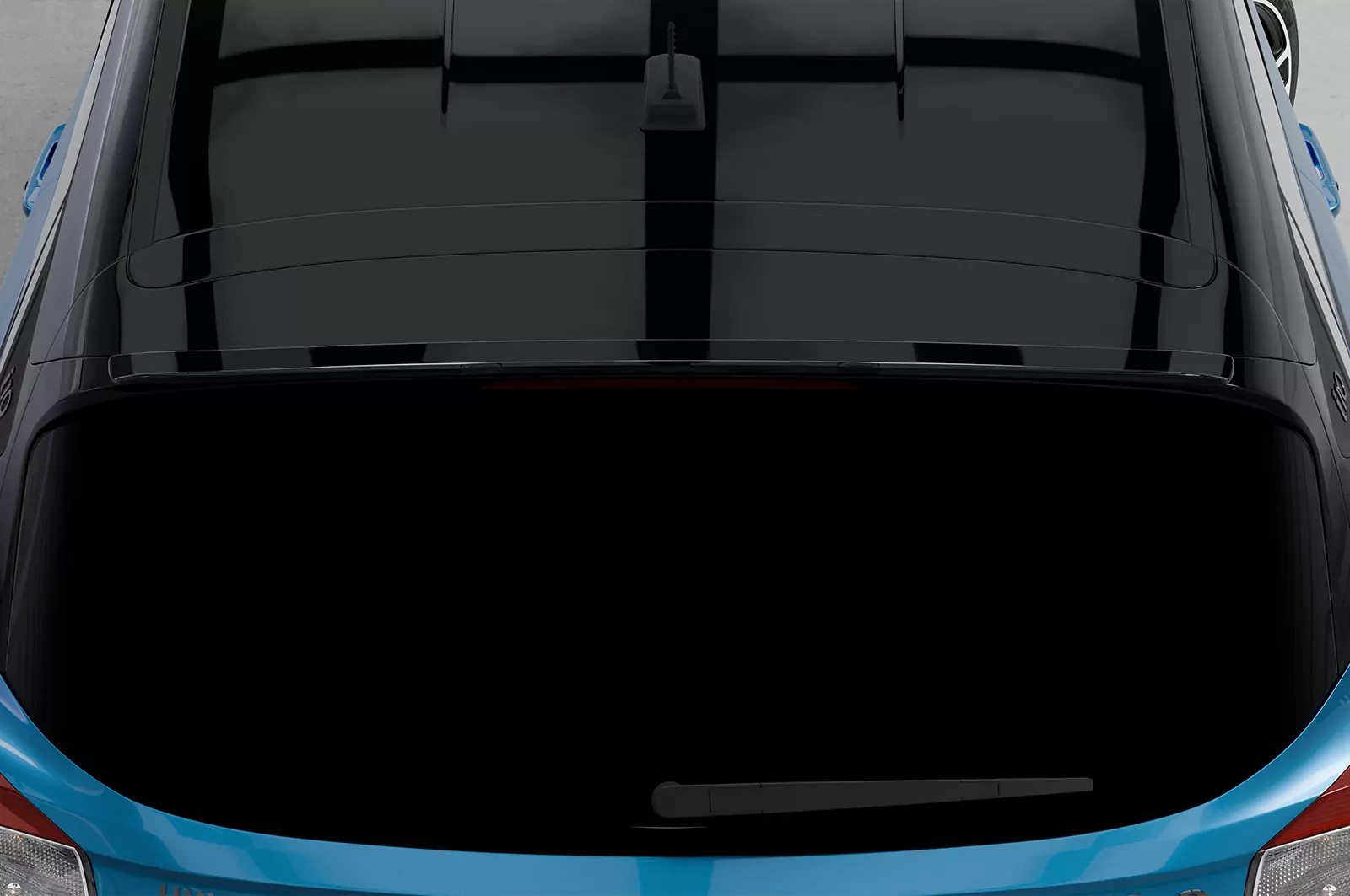 Heckflügel mit ABE für Hyundai i10 (3. Gen.) HF837 Schwarz Strukturiert