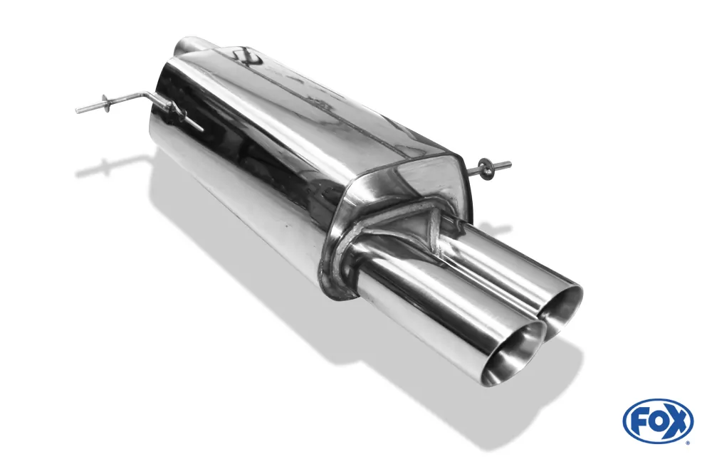 Ford Fiesta VII/ Fiesta VII Sport  Endschalldämpfer - 2x80 Typ 25